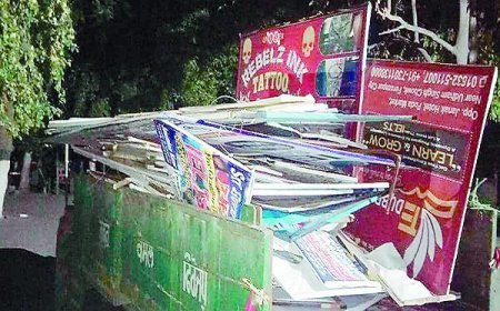 ਨਗਰ ਕੌਂਸਲ ਨੇ ਸ਼ਹਿਰ 'ਚੋਂ ਉਤਾਰੇ ਬਿਨਾਂ ਲਾਇਸੰਸ ਚੱਲ ਰਹੀਆਂ ਇਮੀਗ੍ਰੇਸ਼ਨ ਕੰਪਨੀਆਂ ਦੇ ਅਵੈਧ ਬੋਰਡ