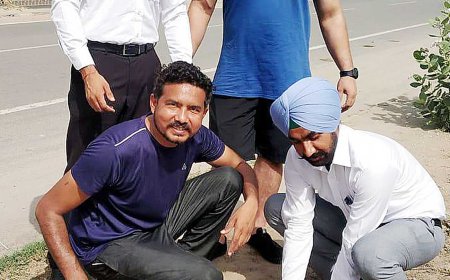 ਪੁਲਿਸ ਕਰਮਚਾਰੀਆਂ ਵਲੋਂ ਵਾਤਾਵਰਨ ਨੂੰ ਸ਼ੁੱਧ ਰੱਖਣ ਲਈ ਲਗਾਏ ਜਾ ਰਹੇ ਹਨ ਪੌਦੇ