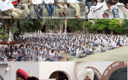 ਸਰਕਾਰੀ ਗਰਲਜ਼ ਸਕੂਲ ਗਿੱਦੜਬਾਹਾ ਵਿਖੇ ਜਿਲ੍ਹਾ ਪੁਲਿਸ ਵੱਲੋਂ ਨਸ਼ਿਆਂ ਦੇ ਮਾੜੇ ਪ੍ਰਭਾਵਾਂ ਬਾਰੇ ਕੀਤਾ ਜਾਗਰੂਕ