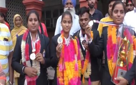 ਸੰਗਰੂਰ ਦੀਆਂ ਕੁੜੀਆਂ ਨੇ ਗੱਡੇ ਮਾਰਸ਼ਲ ਆਰਟ 'ਚ ਝੰਡੇ