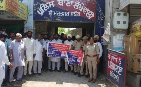 ਜ਼ਿਲ੍ਹਾ ਪੁਲਿਸ ਵੱਲੋਂ ਨਸ਼ਿਆਂ ਦੇ ਮਾੜੇ ਪ੍ਰਭਾਵਾਂ ਬਾਰੇ ਜਾਗਰੂਕ ਕਰਨ ਲਈ ਮੰਡੀ ਲੱਖੇਵਾਲੀ ਵਿਖੇ ਕੱਢੀ ਗਈ ਰੈਲੀ