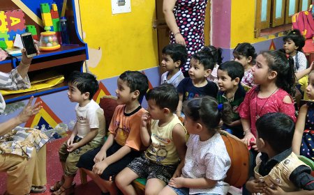 ਲਵਿੰਗ ਲਿਟਲ ਵਿਖੇ ਨੰਨ੍ਹੇ -ਮੁੰਨੇ ਬੱਚਿਆਂ ਨੂੰ ਮੋਬਾਇਲ ਦੇ ਮਾੜੇ ਪ੍ਰਭਾਵਾਂ ਬਾਰੇ ਜਾਗਰੂਕ ਕੀਤਾ