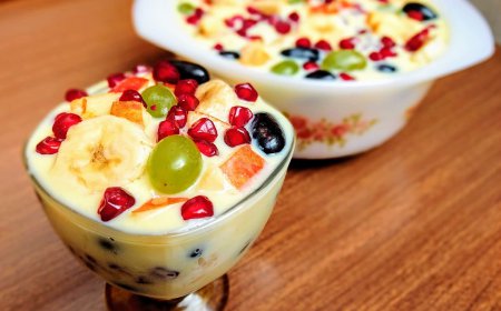 ਇਸ ਤਰ੍ਹਾਂ ਬਣਾਓ ਟੇਸਟੀ ਯਮੀ ਫਰੂਟ ਕਸਟਰਡ