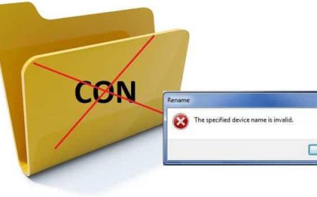 ਕਿ ਤੁਸੀਂ ਜਾਣਦੇ ਹੋ ਕਿ ਤੁਸੀਂ ਆਪਣੇ Computer  ਵਿੱਚ 'Con' ਨਾਮ ਦਾ ਫੋਲਡਰ ਨਹੀਂ ਬਣਾ ਸਕਦੇ ।