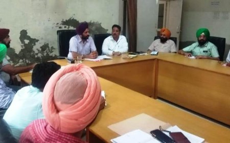 ਡੈਪੋ ਮੀਟਿੰਗ 'ਚ ਐਸ.ਡੀ.ਐਮ ਵੱਲੋਂ ਨਸ਼ਾ ਰਹਿਤ ਪਿੰਡ ਤਿਆਰ ਕਰਨ ਤੇ ਜੋਰ
