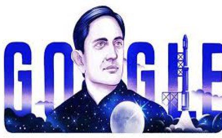 Vikram Sarabhai 100th Birth Anniversary : Google ਨੇ ਖਾਸ Doodle ਬਣਾ ਕੇ ਭਾਰਤੀ ਵਿਗਿਆਨੀ ਨੂੰ ਕੀਤਾ ਯਾਦ
