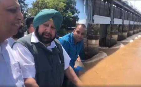 ਰੂਪਨਗਰ: ਮੁੱਖ ਮੰਤਰੀ ਵੱਲੋਂ ਹੜ੍ਹ ਪ੍ਰਭਾਵਿਤ ਇਲਾਕਿਆਂ ਦਾ ਦੌਰਾ, ਪੀੜਤਾਂ ਨੂੰ ਮੁਆਵਜ਼ਾ ਦੇਣ ਦਾ ਕੀਤਾ ਐਲਾਨ