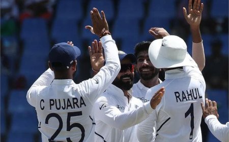 ਪਹਿਲੇ ਟੈਸਟ ਮੈਚ ‘ਚ ਭਾਰਤ ਨੇ ਵੈਸਟਇੰਡੀਜ਼ ਨੂੰ 318 ਦੌੜਾਂ ਨਾਲ ਦਿੱਤੀ ਕਰਾਰੀ ਮਾਤ