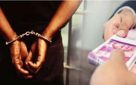 ਵਿਜੀਲੈਂਸ ਬਿਊਰੋ ਨੇ ਕਿਸਾਨ ਕੋਲੋਂ 10 ਹਜ਼ਾਰ ਦੀ ਰਿਸ਼ਵਤ ਲੈਂਦਾ ਨਹਿਰੀ ਪਟਵਾਰੀ ਰੰਗੇ ਹੱਥੀਂ ਕੀਤਾ ਕਾਬੂ