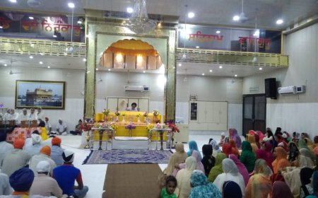 ਧੰਨ ਧੰਨ ਸ੍ਰੀ ਗੁਰੂ ਗ੍ਰੰਥ ਸਾਹਿਬ ਜੀ ਦਾ ਪਹਿਲਾ ਪ੍ਰਕਾਸ਼ ਉਤਸਵ ਗੁਰਦੁਆਰਾ ਭਾਈ ਜਗਤਾ ਜੀ ਵਿਖੇ ਮਨਾਇਆ ਗਿਆ