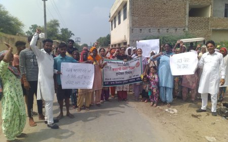 ਸੁਪੋਸ਼ਣ ਅਭਿਆਨ ਤਹਿਤ ਪਿੰਡ ਦਾਨੇਵਾਲਾ ਵਿਖੇ ਕੱਢੀ ਗਈ ਰੈਲੀ