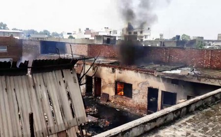 ਪਟਿਆਲਾ ਦੇ ਫੋਕਲ ਪੁਆਇੰਟ ਸਥਿਤ ਕੈਮੀਕਲ ਫੈਕਟਰੀ ਵਿੱਚ ਲੱਗੀ ਅੱਗ