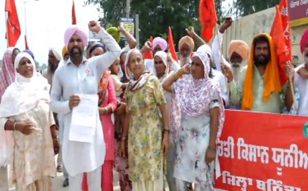 ਕਰਜ਼ੇ ਦੇ ਸਤਾਏ ਕਿਸਾਨਾਂ ਦਾ ਸਰਕਾਰ ਤੇ ਬੈਂਕਾਂ ਖਿਲਾਫ ਫੁੱਟਿਆ ਗੁੱਸਾ