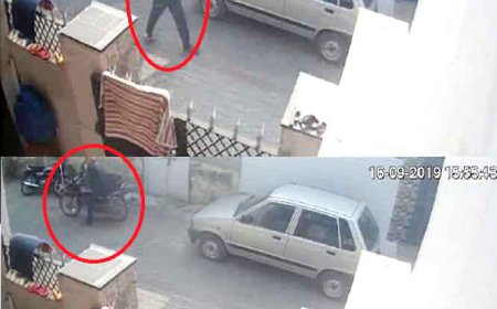 ਅਣਪਛਾਤੇ ਵਿਅਕਤੀ ਵੱਲੋਂ ਦਿਨ ਦਿਹਾੜੇ ਚੋਰੀ ਦੀ ਵਾਰਦਾਤ ਨੂੰ ਦਿੱਤਾ ਅੰਜਾਮ