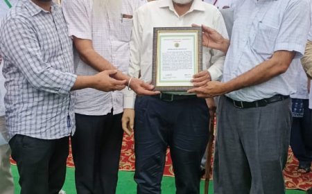 ਨਰਮੇ ਦੀ ਫਸਲ ਨੂੰ ਉਤਸਾਹਿਤ ਕਰਨ ਲਈ ਜ਼ਿਲਾ ਸ੍ਰੀ ਮੁਕਤਸਰ ਸਹਿਬ ਨੂੰ ਮਿਲਿਆ ਪੁਰਸਕਾਰ