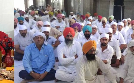 ਕਾਂਗਰਸ ਪਾਰਟੀ ਨੇ ਸ਼ੁਕਰਾਣੇ ਵਜੋਂ ਪਾਠ  ਦੇ ਭੋਗ ਪਵਾਏ