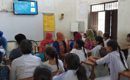 ਸਰਕਾਰੀ ਕੰਨਿਆ ਸੀਨੀਅਰ ਸੈਕੰਡਰੀ ਸਕੂਲ ਮੰਡੀ ਹਰਜੀ ਰਾਮ ਮਲੋਟ ਵਿਖੇ ਮਾਪੇ ਅਧਿਆਪਕ ਮਿਲਣੀ ਕੀਤੀ ਗਈ