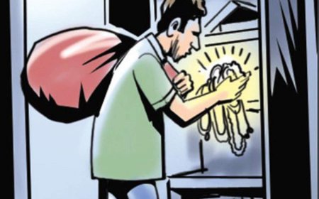 ਦਿਨ-ਦਿਹਾੜੇ ਚੋਰਾਂ ਵੱਲੋਂ ਸੋਨੇ ਤੇ ਨਗਦੀ 'ਤੇ ਕੀਤਾ ਹੱਥ ਸਾਫ