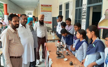 ਸਰਕਾਰੀ ਸੀਨੀਅਰ ਸੈਕੰਡਰੀ ਸਕੂਲ ਬੁਰਜ ਸਿੱਧਵਾਂ ਦਾ ਵਿਗਿਆਨ ਮੇਲਾ  ਰਿਹਾ ਪ੍ਰਭਾਵਸ਼ਾਲੀ