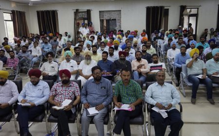 ਜਿ਼ਲ੍ਹੇ ਵਿੱਚ ਝੋਨੇ ਦੀ ਪਰਾਲੀ ਪ੍ਰਬੰਧਨ ਲਈ ਇੱਕ ਰੋਜਾ ਟਰੇਨਿੰਗ ਕੈਂਪ ਦਾ ਆਯੋਜਨ