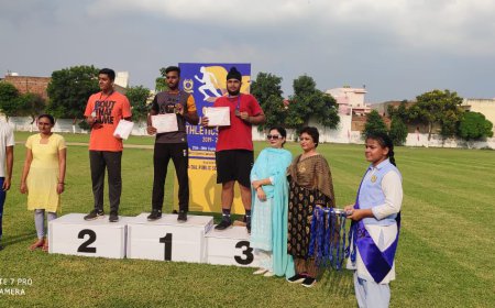 ਜੀ.ਟੀ.ਬੀ .ਖਾਲਸਾ ਪਬਲਿਕ ਸਕੂਲ ਦੇ ਵਿਦਿਆਰਥੀ ਨਵਜੋਤ ਸਿੰਘ ਨੇ ਜਿੱਤਿਆ ਸੋਨ ਤਗਮਾ ।