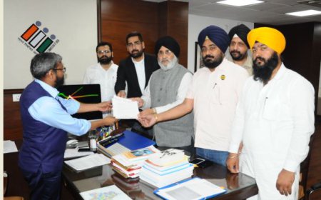 ਸ਼੍ਰੋਮਣੀ ਅਕਾਲੀ ਦਲ ਨੇ 4 ਜ਼ਿਮਨੀ ਚੋਣਾਂ ਵਾਸਤੇ ਚੋਣ ਕਮਿਸ਼ਨ ਤੋਂ ਪੰਜਾਬ ਅੰਦਰ ਨੀਮ ਫੌਜੀ ਦਸਤੇ ਤਾਇਨਾਤ ਕਰਨ ਦੀ ਕੀਤੀ ਮੰਗ