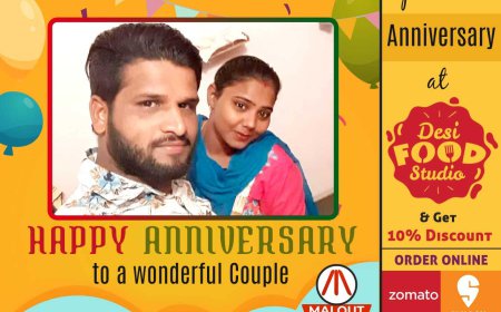 Happy Marriage Anniversary To Jaspreet & Shakshi