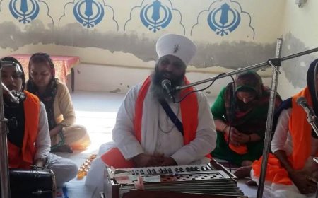 ਗੁ. ਚਰਨ ਕਮਲ ਵਿਖੇ ਚੌਥੀ ਪਾਤਸ਼ਾਹੀ ਦਾ ਪ੍ਰਕਾਸ਼ ਪੁਰਬ ਮਨਾਇਆ