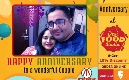 HAPPY MARRIAGE ANNIVERSARY TO ROHITASH & PINKY PHUTELA