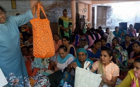 ਪਾਲੀਥੀਨ ਮੁਕਤ ਕਰਨ ਲਈ '5 ਰੁਪਏ 'ਚ ਧਰਤੀ ਬਚਾਉ' ਟੀਮ ਦਾ ਵਿਸ਼ੇਸ਼ ਉਪਰਾਲਾ