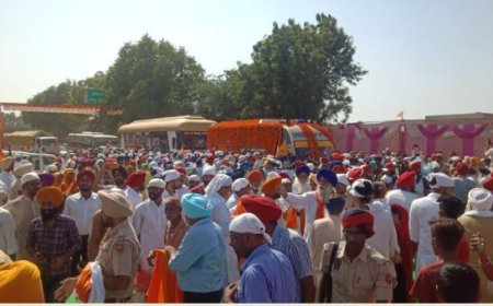 ਅੰਤਰਰਾਸ਼ਟਰੀ ਨਗਰ ਕੀਰਤਨ ਅੱਜ ਪੰਜਾਬ ‘ਚ ਹੋਇਆ ਦਾਖ਼ਲ  ਸੰਗਤਾਂ ਨੇ ਕੀਤਾ ਨਿੱਘਾ ਸਵਾਗਤ