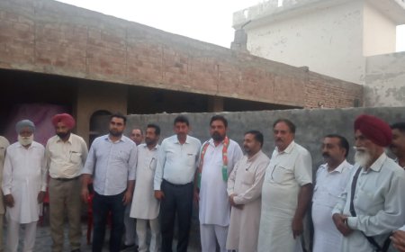 ਭਗਵਾਨ ਪੁਰਾ ਦੇ ਉਘੇ ਕਿਸਾਨ ਸ਼ਮਸ਼ੇਰ ਸਿੰਘ ਸੰਧੂ ਭਾਜਪਾ ਵਿੱਚ ਹੋਏ ਸ਼ਾਮਿਲ