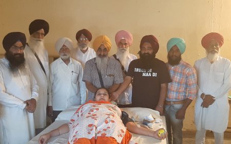 ਧੰਨ-ਧੰਨ ਸ਼੍ਰੀ ਗੁਰੂ ਨਾਨਕ ਦੇਵ ਜੀ ਦੇ 550ਵੇਂ ਪ੍ਰਕਾਸ਼ ਪੁਰਬ ਨੂੰ ਸਮਰਪਿੱਤ ਲਗਾਇਆ ਗਿਆ ਖੂਨਦਾਨ ਕੈਂਪ