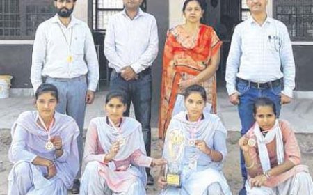 ਰਾਜ ਪੱਧਰੀ ਖੇਡ ਮੁਕਾਬਲਿਆਂ 'ਚ ਰੁਪਾਣਾ ਸਕੂਲ ਦੀਆਂ ਲੜਕੀਆਂ ਦਾ ਸ਼ਾਨਦਾਰ ਪ੍ਰਦਰਸ਼ਨ