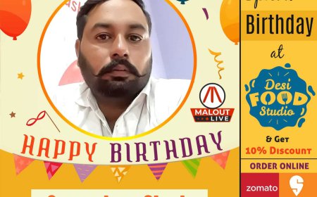 HAPPY B'DAY TO GAGANDEEP SINGH