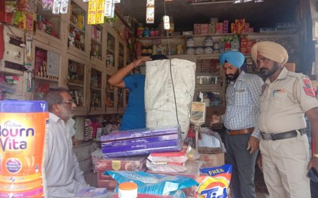 ਬਰੀਵਾਲਾ ਵਿਖੇ  ਨਗਰ ਪੰਚਾਇਤ ਨੂੰ ਪਲਾਸਟਿਕ ਮੁਕਤ ਕਰਨ ਲਈ ਕੀਤੀ ਗਈ ਛਾਪੇਮਾਰੀ