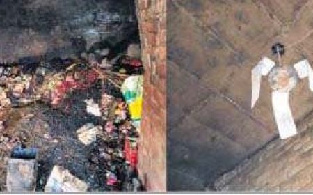 ਦੀਵਾਲੀ ਵਾਲੀ ਰਾਤ ਕਰਿਆਨੇ ਦੀ ਦੁਕਾਨ ਨੂੰ ਲੱਗੀ ਅੱਗ