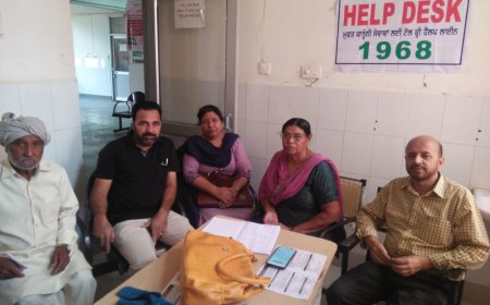 ਪੀ.ਐੱਲ.ਵੀ ਸਰਬਜੀਤ ਕੌਰ ਨੇ ਸਿਵਲ ਹਸਪਤਾਲ ਲੰਬੀ ਵਿਖੇ ਸੇਵਾ ਸੰਭਾਲੀ