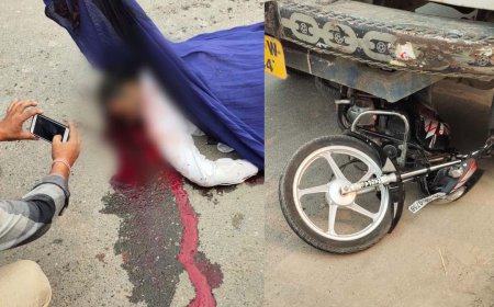 ਮਲੋਟ ਬਠਿੰਡਾ ਰੋਡ ਤੇ ਭਿਆਨਕ ਸੜਕ ਹਾਦਸੇ 'ਚ ਇੱਕ ਵਿਅਕਤੀ ਦੀ ਹੋਈ ਮੌਤ