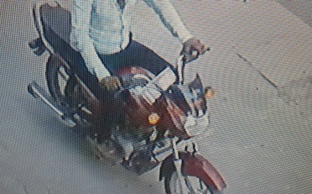 ਮੋਟਰ-ਸਾਈਕਲ ਸਵਾਰ ਵੱਲੋਂ ਦਿਨ ਦਿਹਾੜੇ ਚੋਰੀ ਦੀ ਵਾਰਦਾਤ ਨੂੰ ਦਿੱਤਾ ਗਿਆ ਅੰਜਾਮ