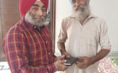 ਮਿਲਿਆ ਪਰਸ ਵਾਪਿਸ ਕਰ ਇਮਾਨਦਾਰੀ ਦੀ ਕੀਤੀ ਮਿਸਾਲ ਕਾਇਮ