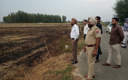 ਐਸ.ਡੀ.ਐਮ ਮਲੋਟ ਵਲੋਂ ਪਰਾਲੀ ਸਾੜਣ ਨੂੰ ਰੋਕਣ ਲਈ ਨਿਰੰਤਰ ਰੱਖੀ ਜਾ ਰਹੀ ਹੈ ਕੜੀ ਨਜ਼ਰ