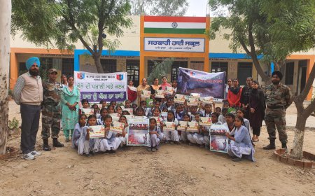 ਸਰਕਾਰੀ ਹਾਈ ਸਕੂਲ ਦਾਨੇਵਾਲਾ ਵੱਲੋਂ ਪਰਾਲੀ ਸਾੜਨ ਵਿਰੁੱਧ ਕੱਢੀ ਗਈ ਜਾਗਰੁਗਤਾ ਰੈਲੀ