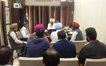 ਪਰਾਲੀ ਨਾ ਸਾੜਨ ਵਾਲੇ ਕਿਸਾਨਾਂ ਦੀ ਵਿੱਤੀ ਮਦਦ ਸਬੰਧੀ ਬੈਠਕ