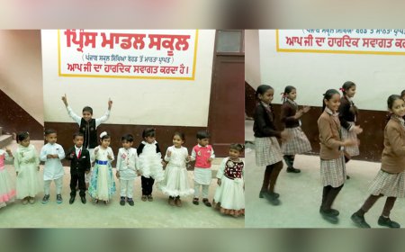 ਪ੍ਰਿੰਸ ਮਾਡਲ ਸਕੂਲ ਵਿਖੇ ਮਨਾਇਆ ਗਿਆ ਜਵਾਹਰ ਲਾਲ ਨਹਿਰੂ ਦਾ ਜਨਮਦਿਨ