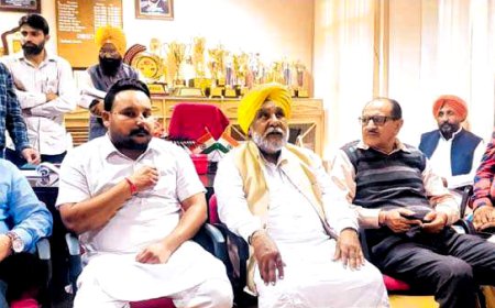 ਸਰਬ ਸਾਂਝਾ ਸੈਮੀਨਾਰ ਕਰਵਾਉਣ ਸਬੰਧੀ ਕੀਤਾ ਮੀਟਿੰਗ ਦਾ ਆਯੋਜਨ