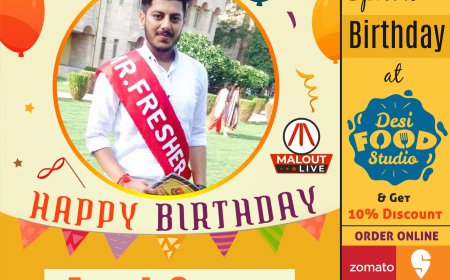 Happy B'day To Ayush Grover