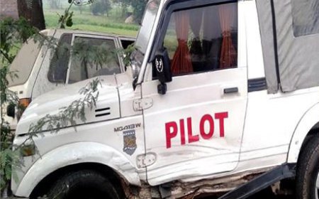 ਰਾਜਾ ਵੜਿੰਗ ਦੀ ਸਰਕਾਰੀ ਪਾਇਲਟ ਗੱਡੀ ਹੋਈ ਹਾਦਸੇ ਦਾ ਸ਼ਿਕਾਰ