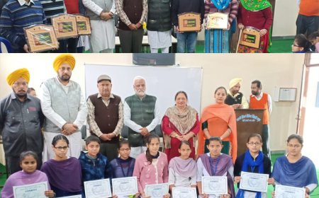 ਸ੍ਰੀ ਗੁਰੂ ਨਾਨਕ ਦੇਵ ਜੀ ਦੇ 550ਵੇਂ ਪ੍ਰਕਾਸ਼ ਪੁਰਬ ਨੂੰ ਸਮਰਪਿਤ ਕਰਵਾਏ ਗਏ ਭਾਸ਼ਣ ਮੁਕਾਬਲੇ