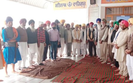 ਡਿਪਟੀ ਸਪੀਕਰ ਅਜਾਇਬ ਸਿੰਘ ਭੱਟੀ ਨੇ 550ਵੇਂ ਪ੍ਰਕਾਸ਼ ਪੁਰਬ ਸਮਰਪਿਤ ਧਾਰਮਿਕ ਸਮਾਗਮ ਸੰਬੰਧੀ ਕੀਤੀ  ਮੀਟਿੰਗ